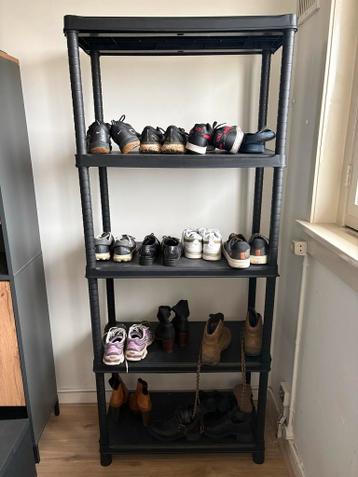 Opbergrek / Schoenenrek - Zwart