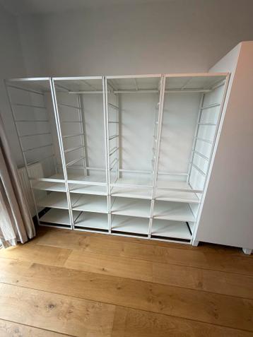 Ikea kledingkast Jonaxel met planken, lades en hangruimte