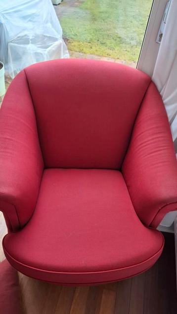 Comfortabele rode fauteuil