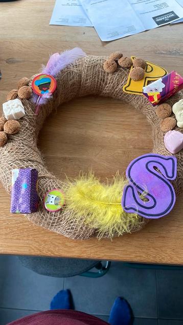 Gratis ophalen krans thema sinterklaas