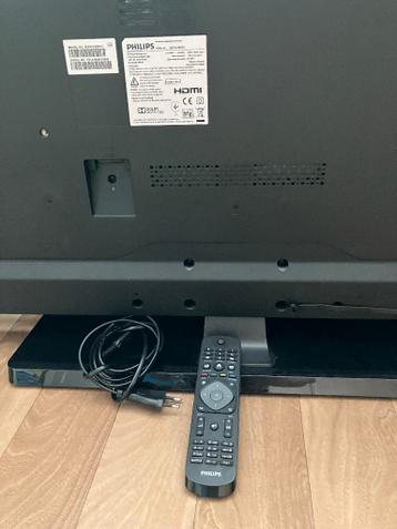Groot philips tv scherm met dvd speler