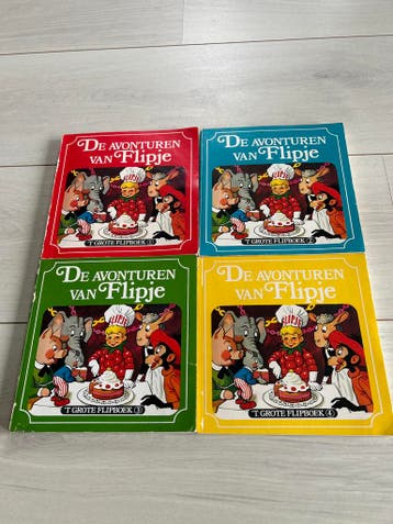 Avonturen van Flipje van Tiel - Complete Set 1-4