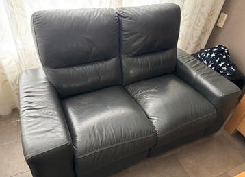 Volledig lederen bankstel gratis af te halen