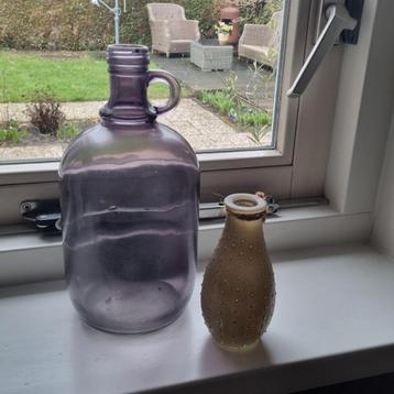 Glazen vazen - decoratie