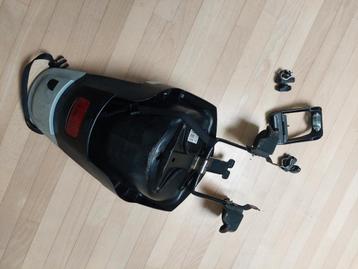 Fietsstoeltje met bevestiging op zadelpen