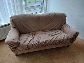 Comfortabele stoffen bank - Tweepersoons