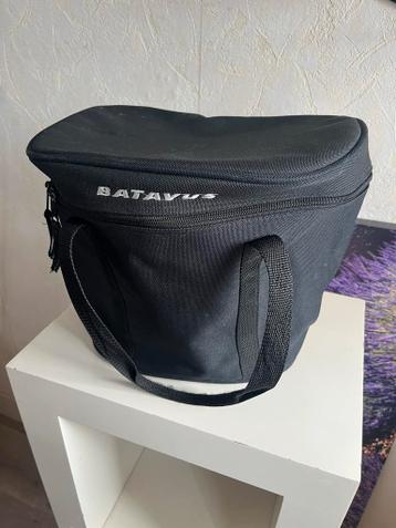 Mooie Batavus fietstas voor fietsmand