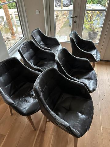 Eetafelstoelen 6x