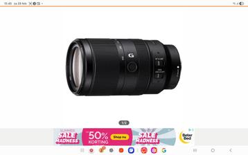 GEZOCHT Sony E 70-350mm f/4.5-6.3 G OSS LENS