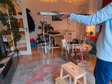 Plafondlamp met 3 individuele lampen