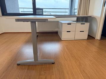 IKEA Galant hoekbureau met ladenkasten / gratis af te halen