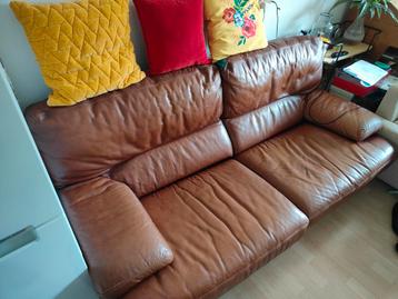 Gratis 2-zits leren bankstel - Lucky Leder