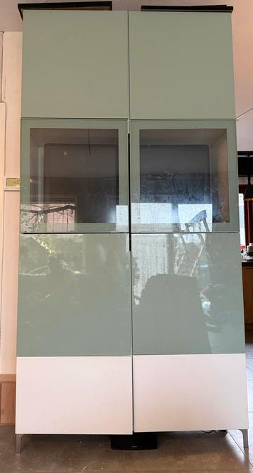 Ikea Kast met glazen deuren