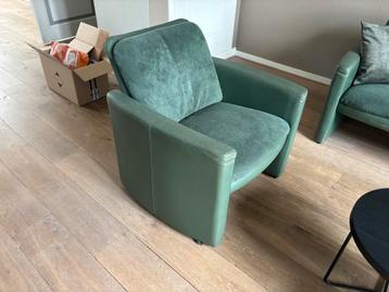 Leolux Groene Zitgroep: Bank & 2 Fauteuils
