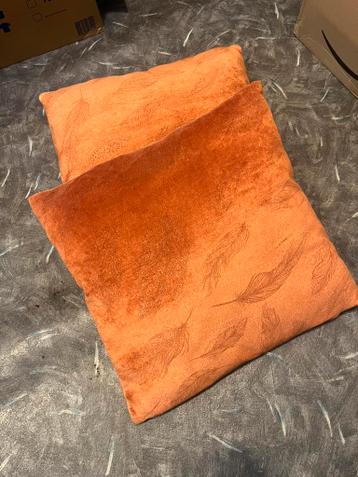 Gratis roest oranje sierkussens