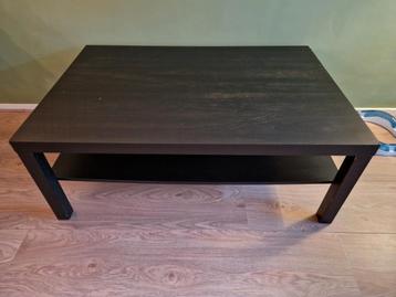 Ikea LACK salontafel, zwartbruin, 118x78 cm