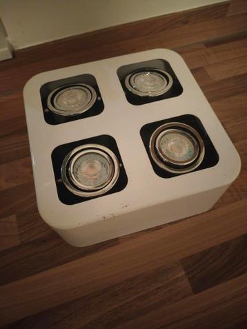 Moderne Plafondlamp met 4 Spots