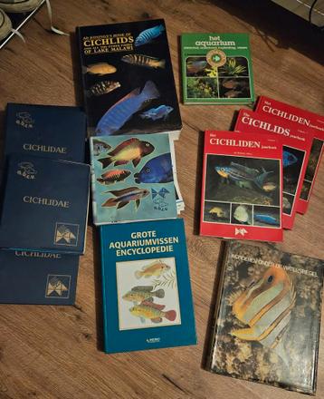 GRATIS Cichliden boeken en aquarium boeken