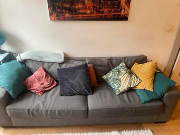 Zachte 3-zitsbank - Gratis op te halen!