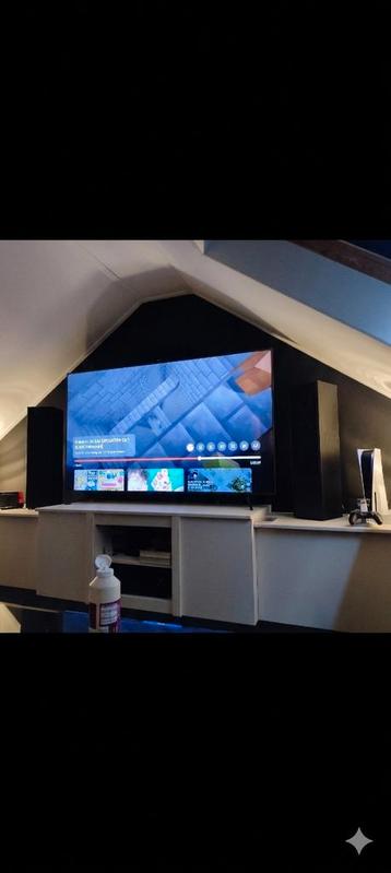 Gratis TV Meubel - Wit Kunstleder