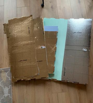 Laminaat ondervloer over