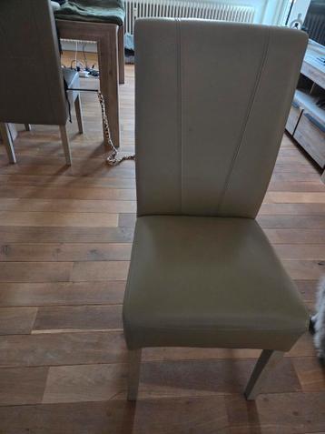 Lederen stoelen
