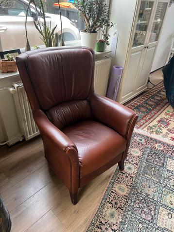 Vintage Leren Fauteuil
