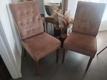 Graits 2 velvet stoelen