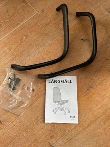 Set armleuningen zwart