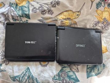 Gratis af te halen portable dvd spelers. Werking onbekend.