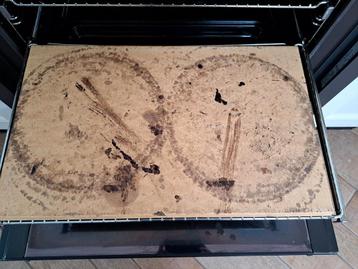 Stenen pizzaplaat voor in oven 90cm