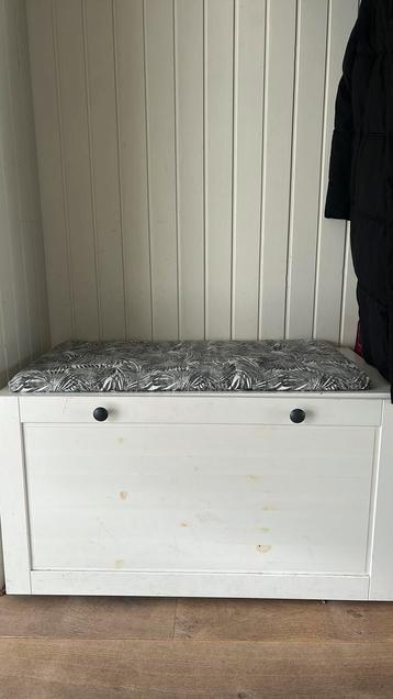 Opbergbankje met lade (50x50x90)