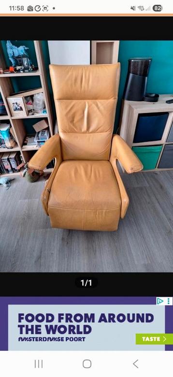 Gratis leren fauteuil