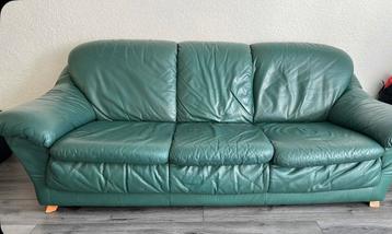 Gratis ophalen Leer Sofa 3 personen