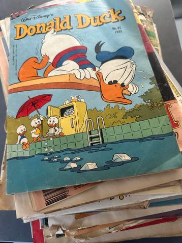 Gratis tasje met Donald Ducks.