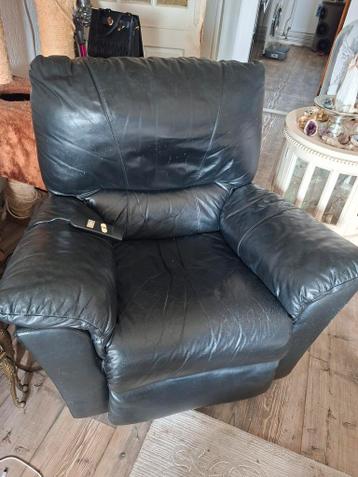 Leren Relaxfauteuil gratis afhalen met spoed weg