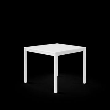 Ikea Eettafel/Bureau - 90x90 cm - Wit