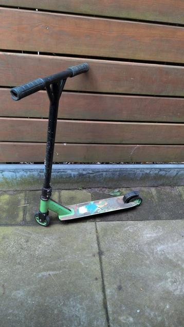 Gebruikte groene step