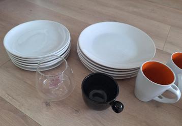 Borden en mokken