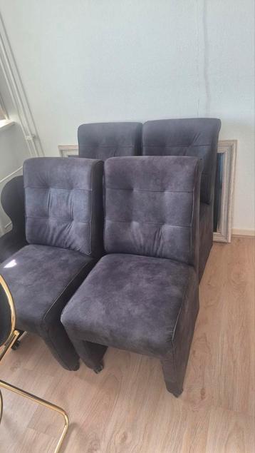 Set van 4 Eetkamerstoelen