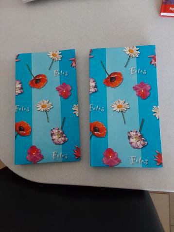 2 Insteek Fotoalbums - Mooie Bloemen Design