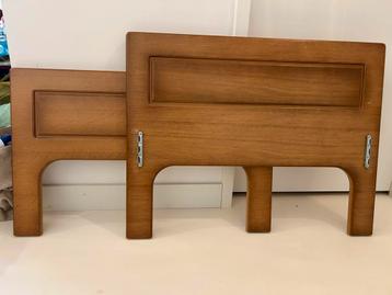 Houten ombouw voor bed, incl verstelbare lattenbodem