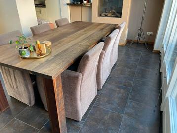 Set van 6 eetkamerstoelen