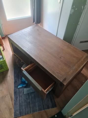 Salontafel met lades en open vak - 130x70x45 cm