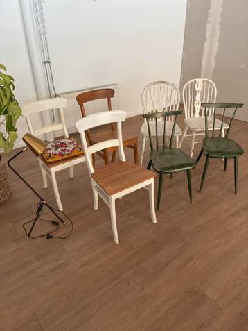 Vintage Stoelen Set Uiterlijk 4 april Gratis af te halen