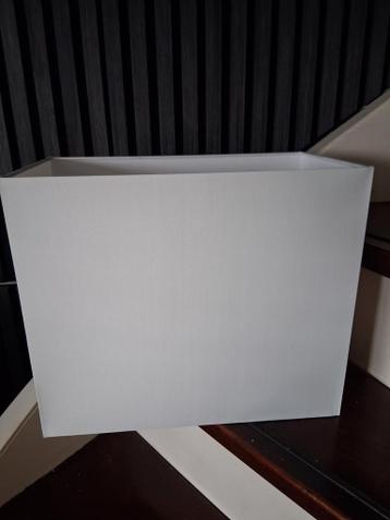 Nieuwe witte lampenkap - 36x20x30 cm GRATIS