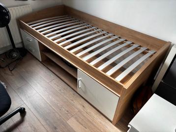 Bed Hout 1-persoons