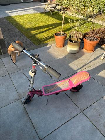Roze Speed Scooter - Gebruikt