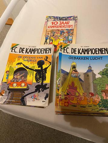 F.C. De Kampioenen Strips - Diverse Albums