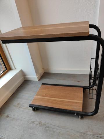 Tafel met wieltjes, klein